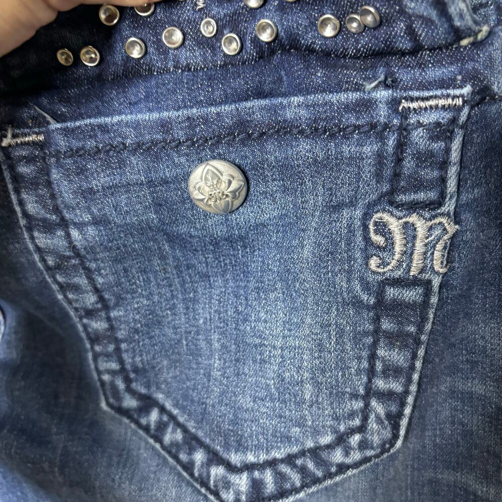 Miss Me JB6200P Boyfriend Capri Jeans Women's Size 28 - Picture 10 of 14